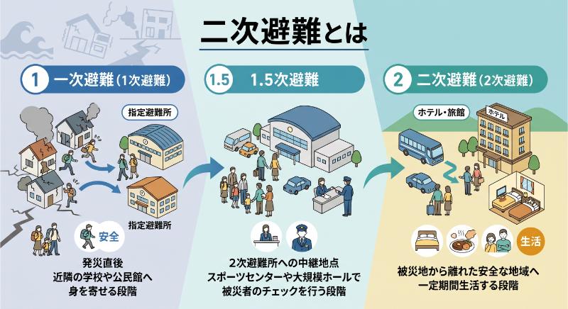 2次避難イメージ